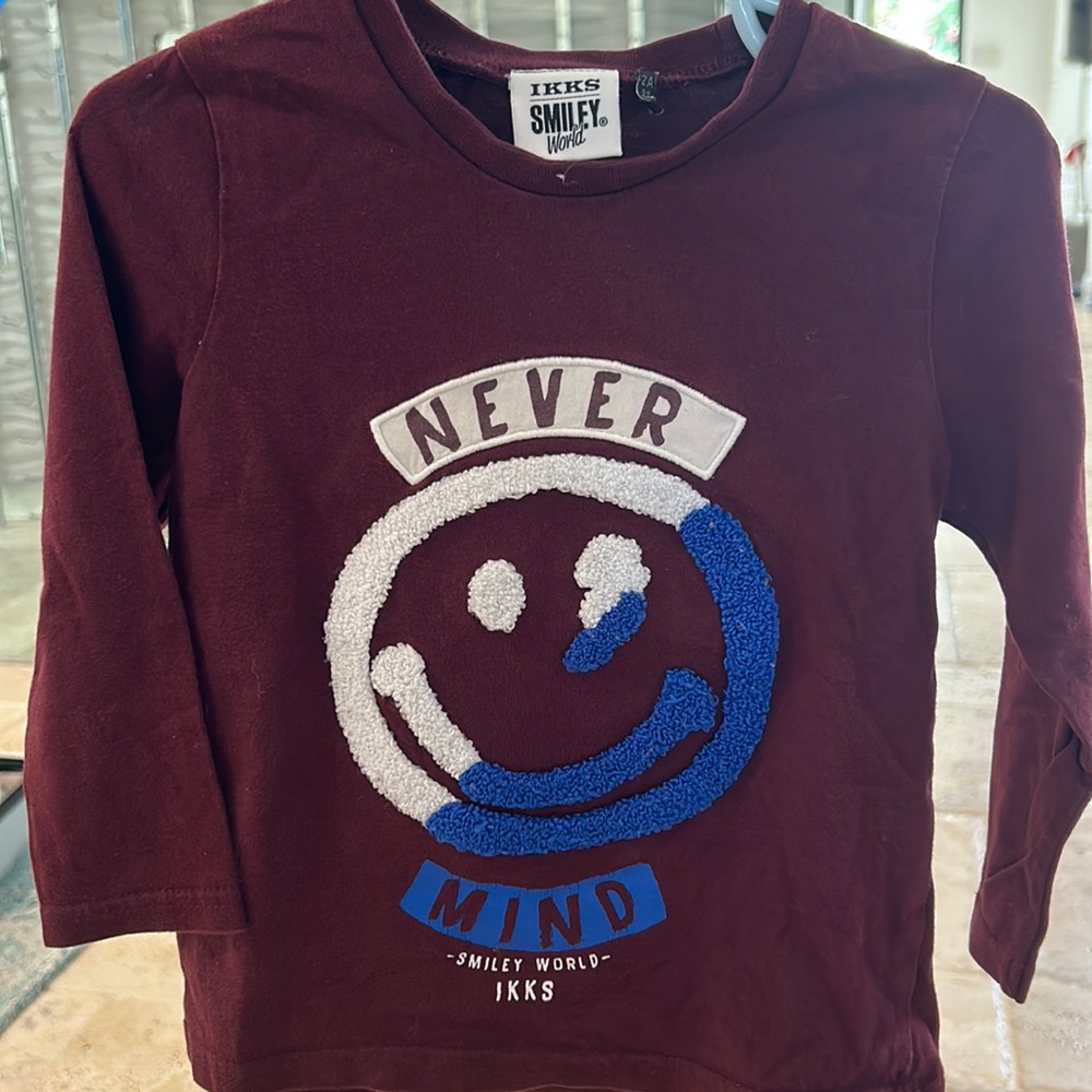 iKKS long sleeve tee 2T boys